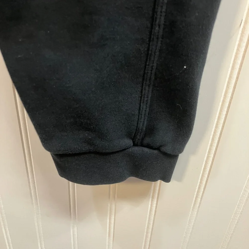 Nike Mens XL Black Club Fleece Joggers Tapered Sweatpants Embroidered Swoosh